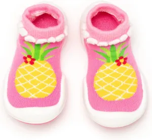 Komuello Baby & Toddler Shoe, Pull Up, First Walker, Flat, Non Slip, Soft Cotton, Premium Sock Shoes - Summer