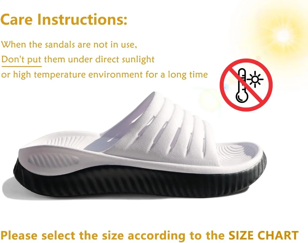 KuaiLu Womens Recovery Sandals With Comfortable Plantar Fasciitis Support,Ladies Orthotic Open Toe Sport Slides Thick Cushion Reduces Stress on Feet,Joints & Back Post-Exercise