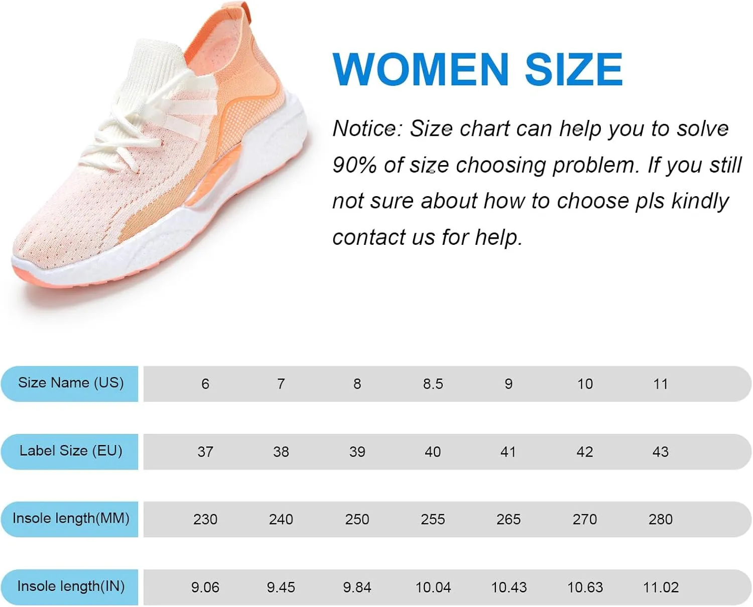 KUNWFNIX Womens Walking Tennis Shoes Slip On Memory Foam Lightweight Casual Sneakers Breathable Tennis Shoes for Gym Travel Work