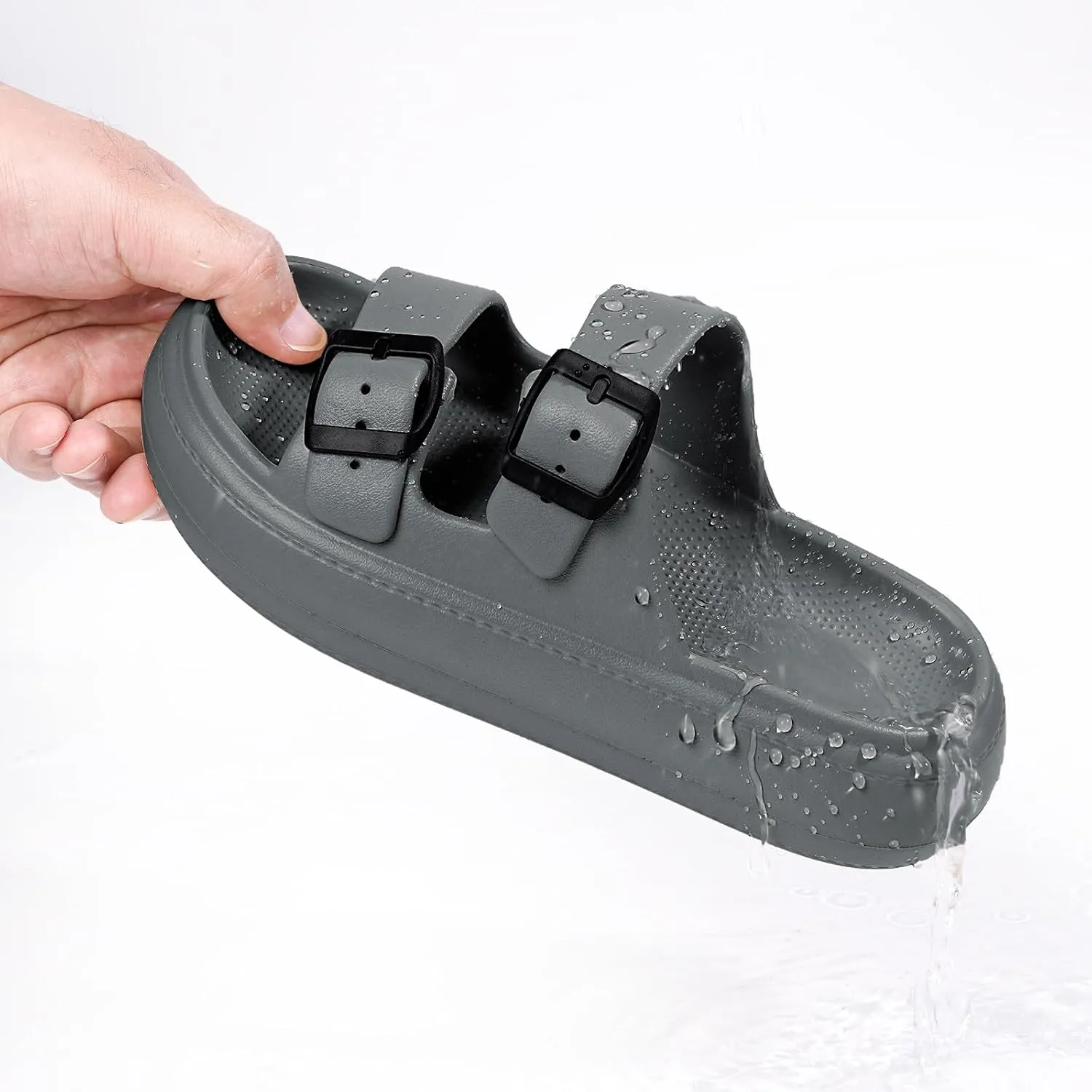 KVbabby Cloud Sandals for Kids Slippers Girls Boys Slides Shower Slippers Ultra Cushion Quick Drying Anti-Slip