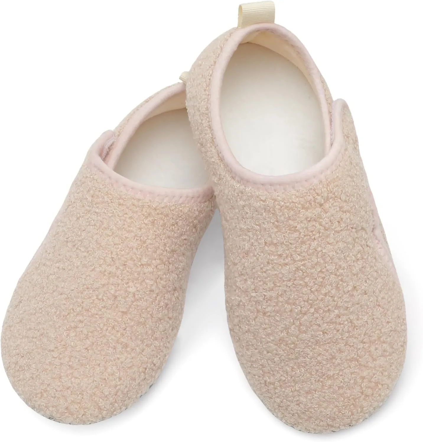 L-RUN Womens Mens House Slippers Indoor Home Shoes Warm Barefoot Slippers Outdoor House Shoes Anti-slip