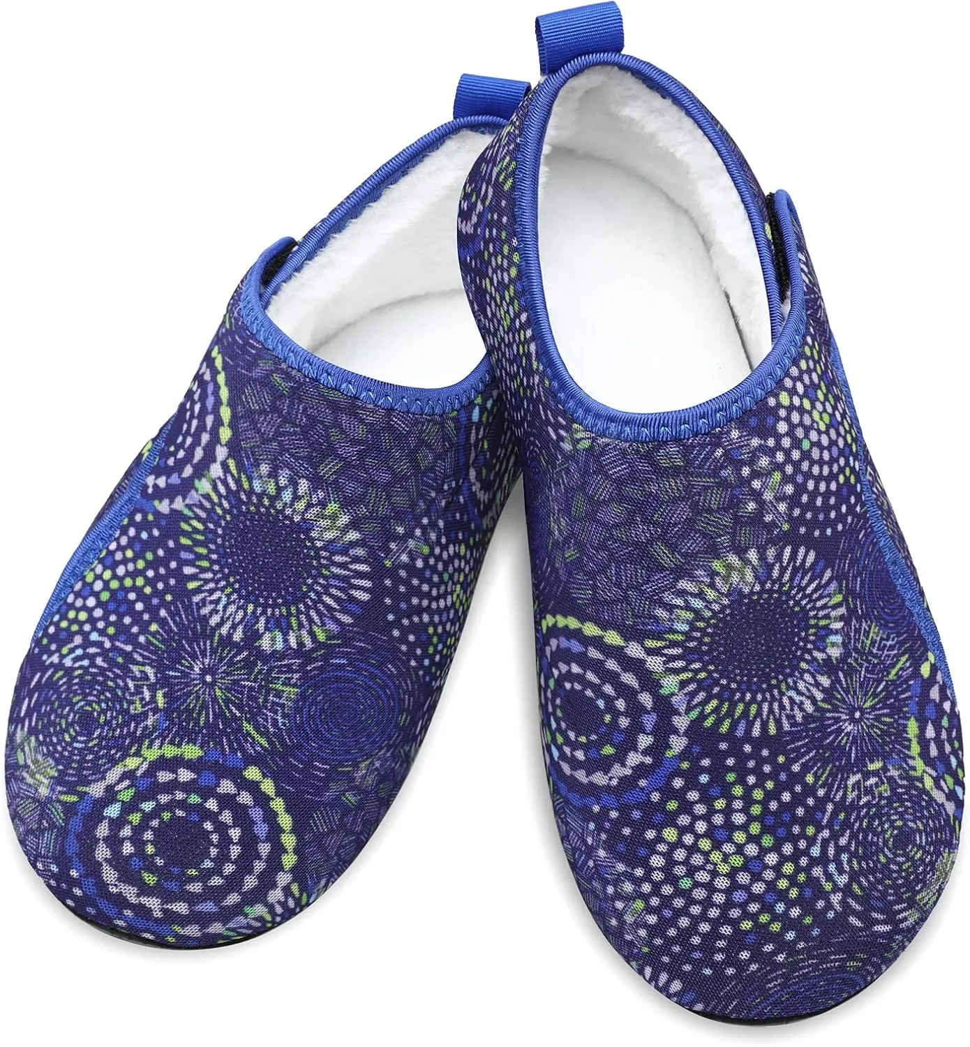 L-RUN Womens Mens House Slippers Indoor Home Shoes Warm Barefoot Slippers Outdoor House Shoes Anti-slip