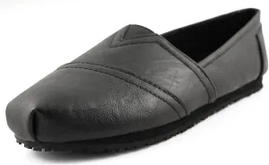 Laforst Women's Slip and Oil Resistant Non Slip Work Shoes Jess PU Slip-On Flat