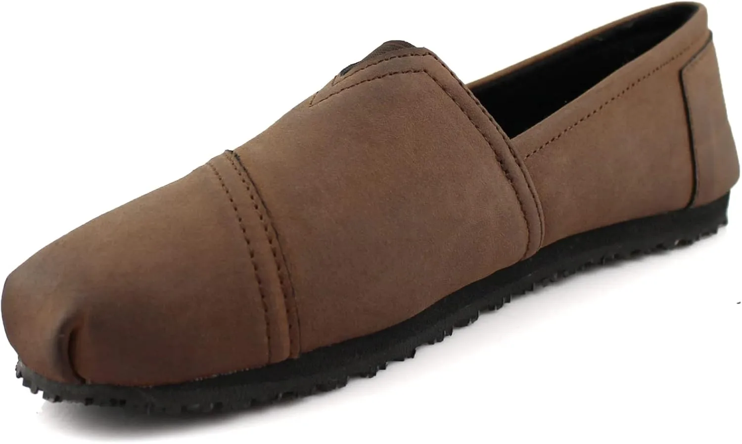 Laforst Women's Slip and Oil Resistant Non Slip Work Shoes Jess PU Slip-On Flat