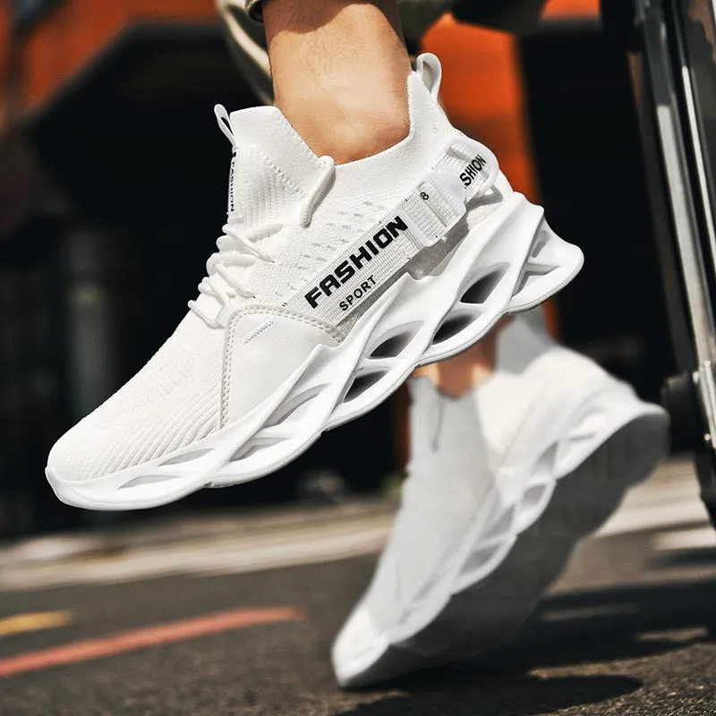 Large size breathable men's sports shoes for summer