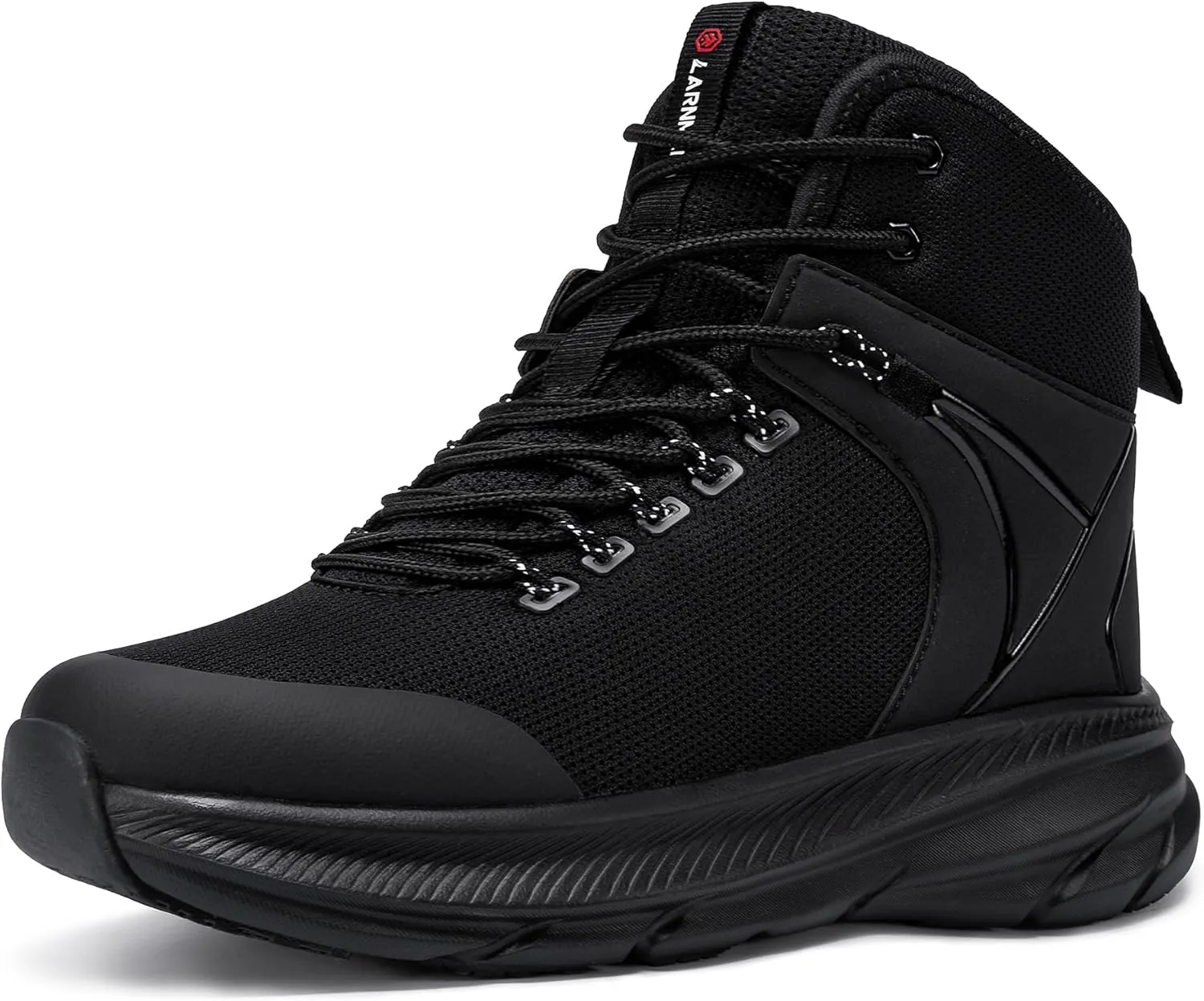 LARNMERN Non Slip Men's Work Boots Slip Resistant Shoe 6 Inch Breathable Industrial Boots Lightweight Military Tactical Boots Zapatos de Trabajo