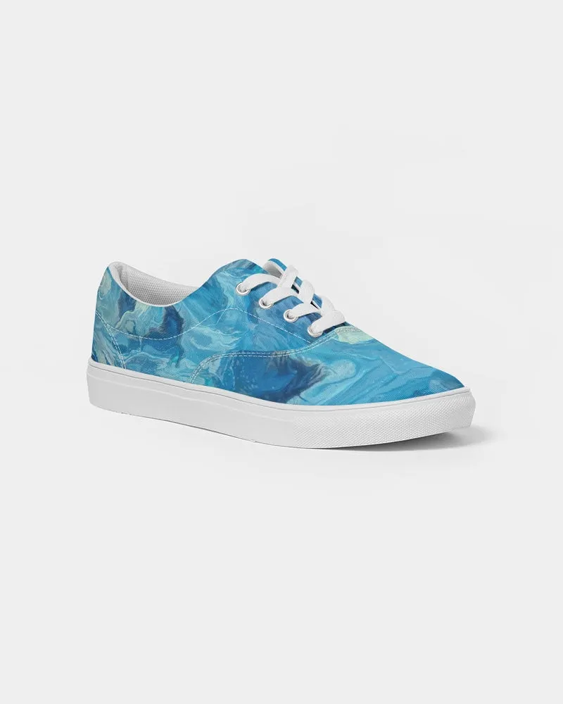 Leland Blue Treasure Women's Lace Up Canvas Shoe