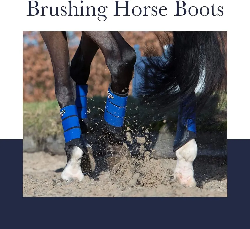 LeMieux ProShell Brushing Horse Boots - Protective Gear and Training Equipment - Equine Boots, Wraps & Accessories