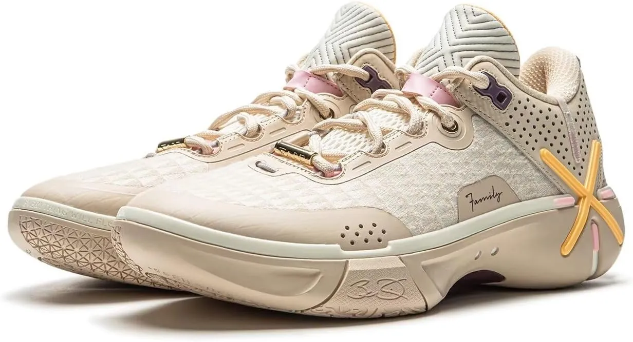 LI-NING Wade Shadow 6 & 6V2 Series Men's Lightweight Breathable Anti Slip and Rebound Professional Basketball Game Shoes ABPU029 ABPV021