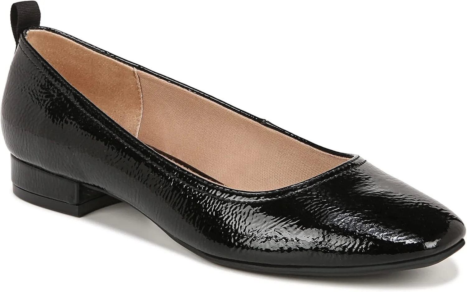 LifeStride Womens Cameo Slip On Flats - Beige