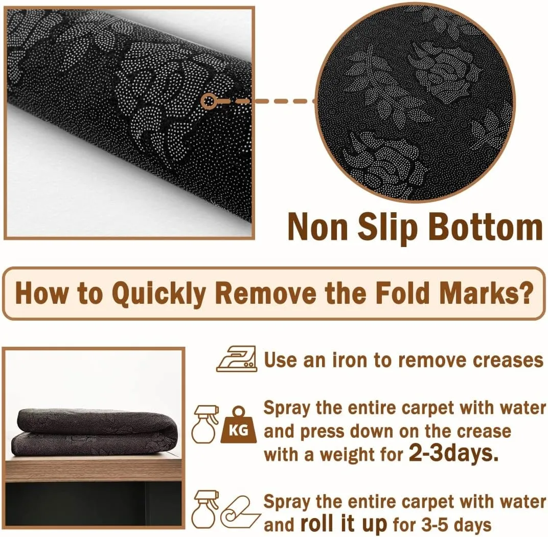 Lodge Cabin Area Rug 4x5 Wild Bear Outdoor Jungle Animal Plants Non Slip Rug for Teens Adults Rustic Farmhouse Style Wooden Stripes Decor Indoor Floor Mat for Bedside Sofa Purple