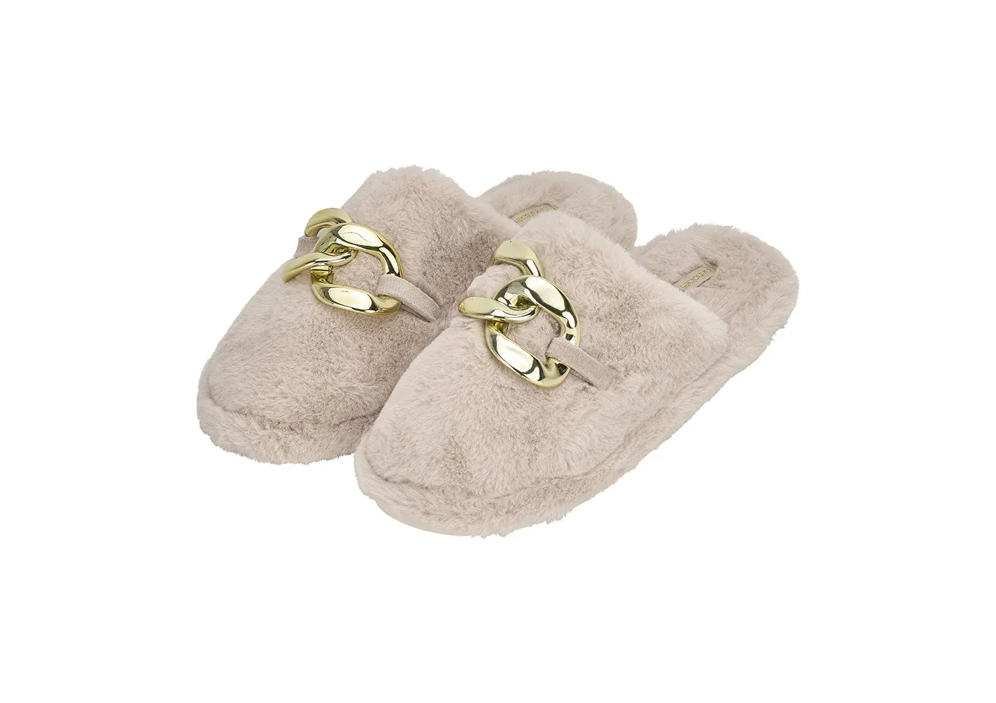 LOUNGE WEAR MULES TAUPE M/L