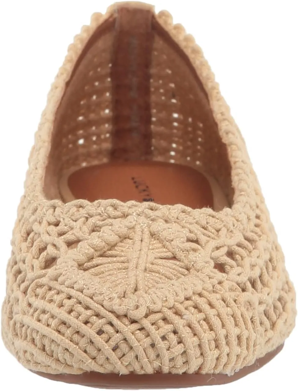 Lucky Brand Women's Avelly Macrame Flat Ballet