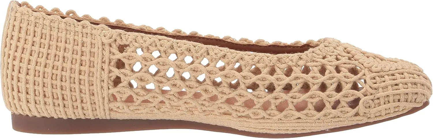 Lucky Brand Women's Avelly Macrame Flat Ballet