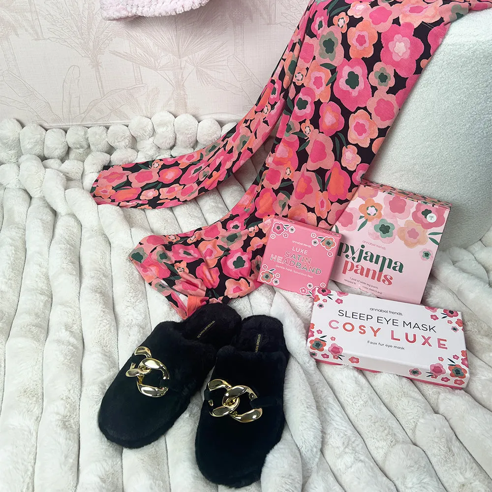 Luxe Mule Slippers - Taupe
