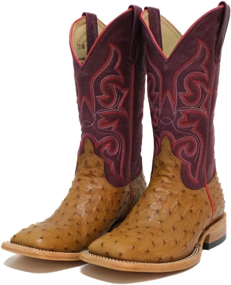 Macie Bean Ladies Top Hand Antique Saddle FQ Sangria