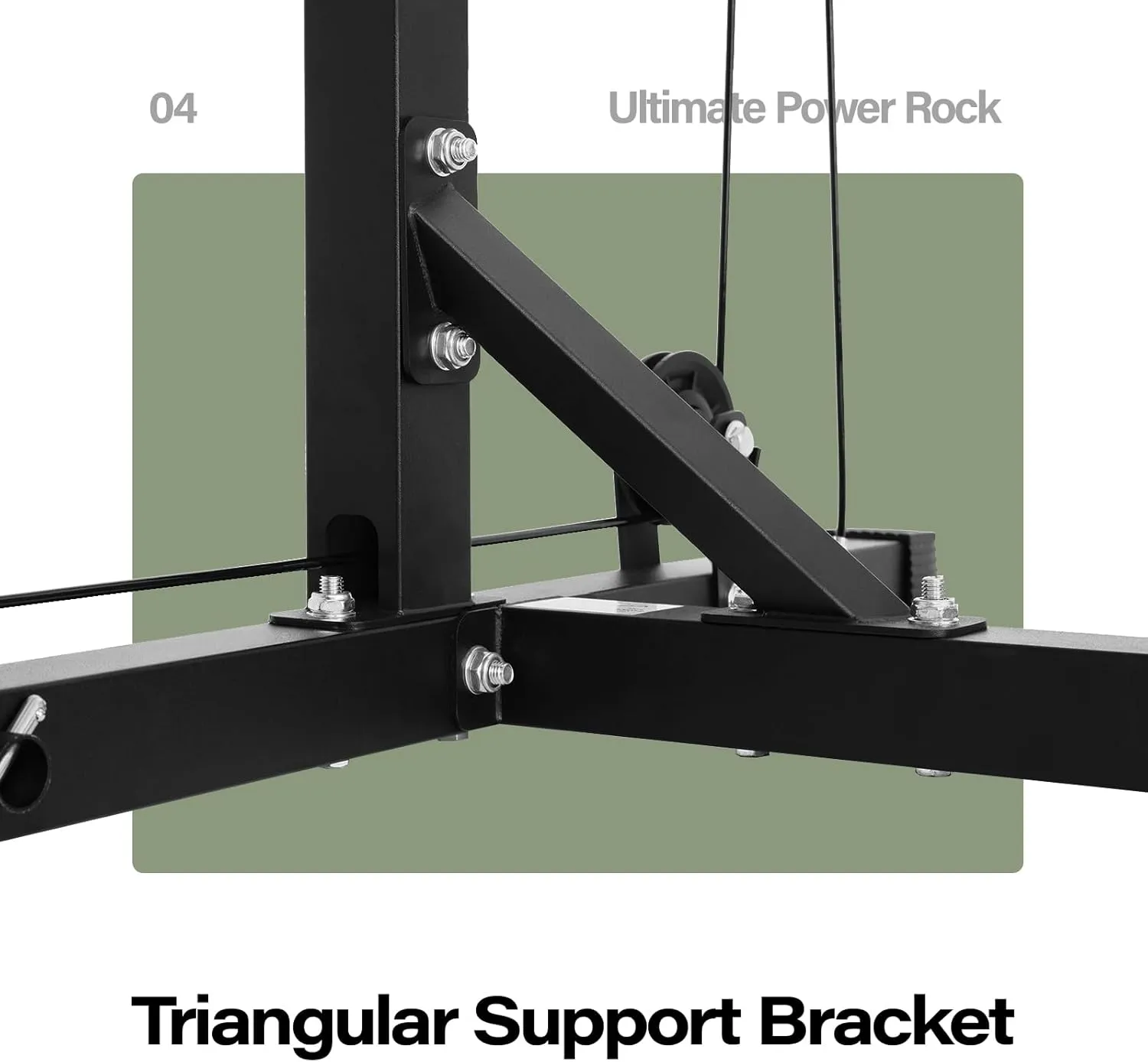 MAJOR FITNESS Drone1 Power Cage - Multi-Function Power Rack for Home Gym, Squat Rack with Pull-up Bar, Cable Crossover System, J-Hooks, for Strength Training, Heavy-Duty Steel Construction
