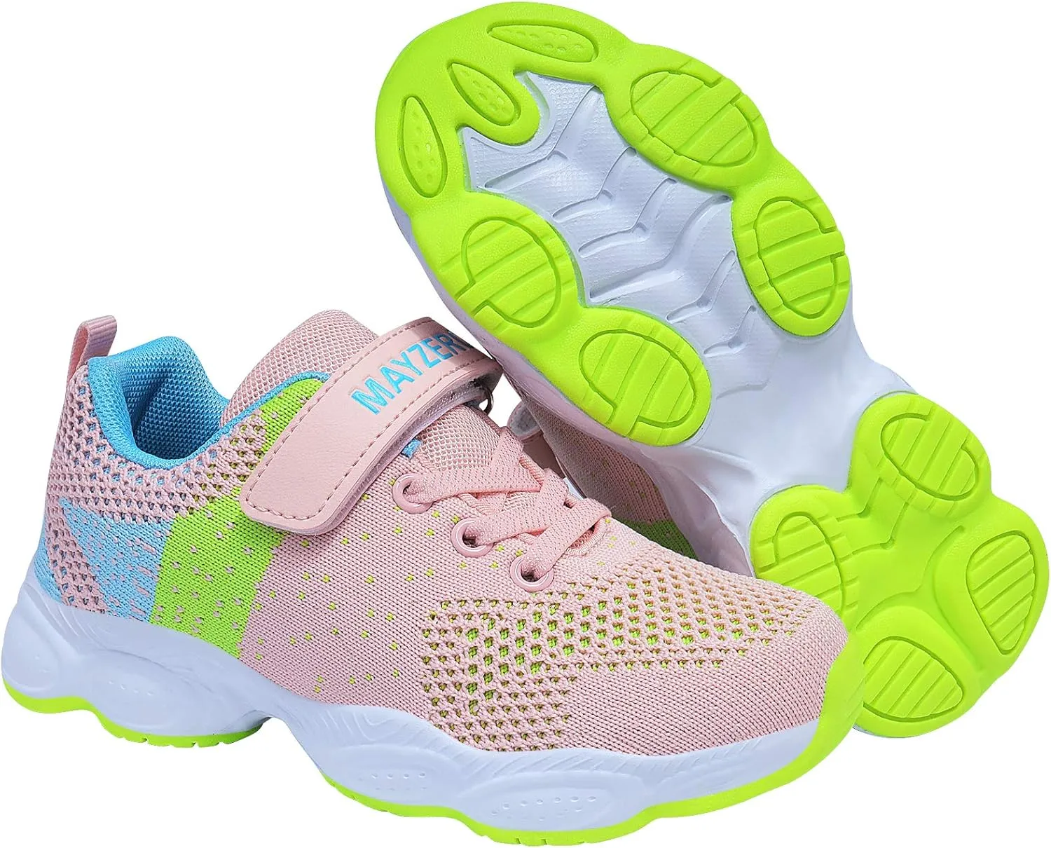 MAYZERO Kids Tennis Shoes Breathable Running Shoes Walking Shoes Fashion Sneakers for Boys and Girls