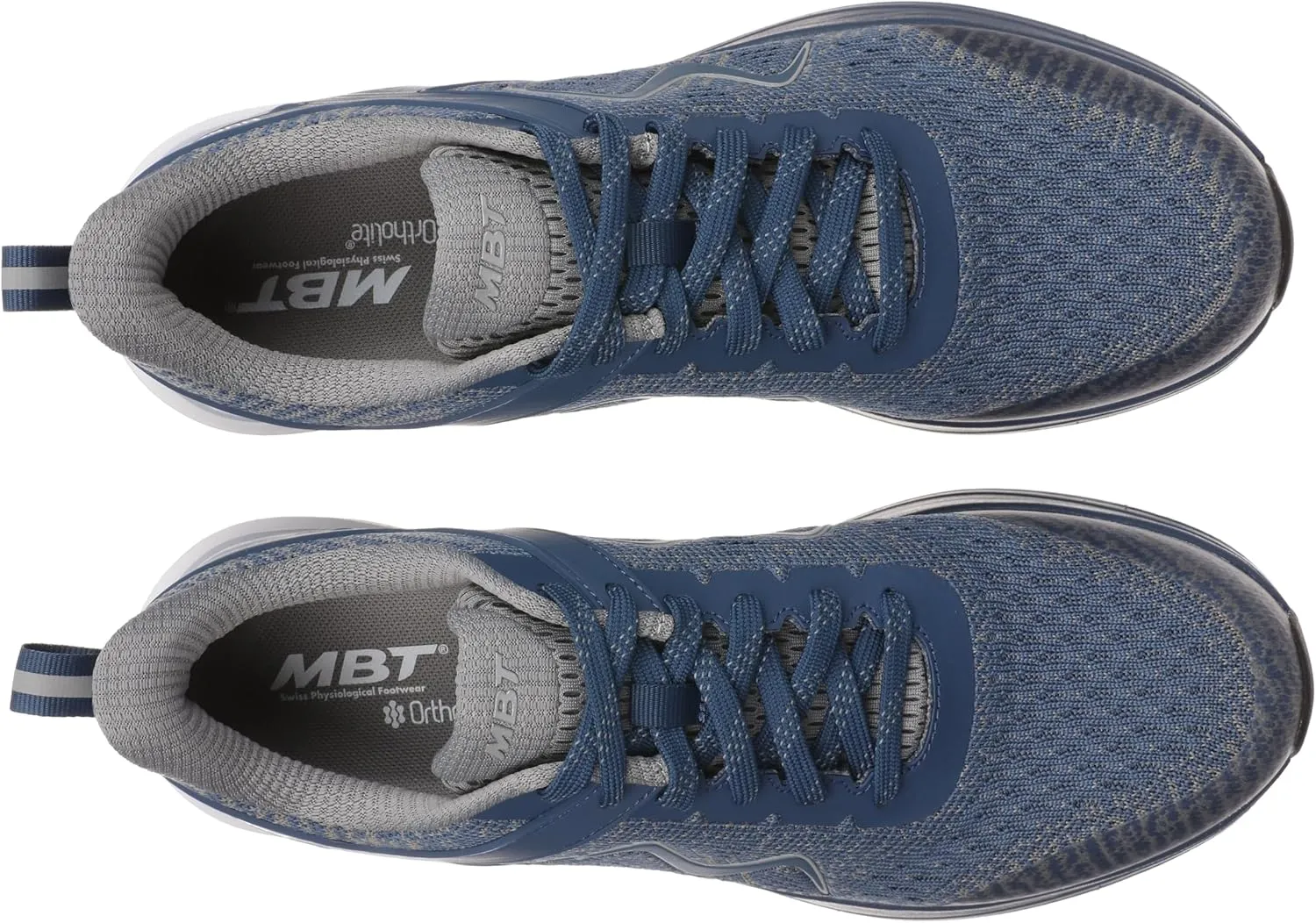 MBT Huracan 3 Lace Up Running Shoes in Navy for Men