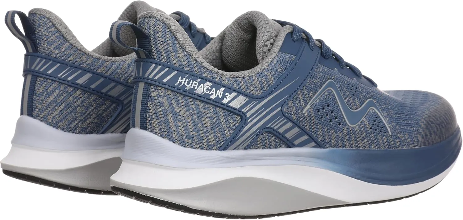 MBT Huracan 3 Lace Up Running Shoes in Navy for Men