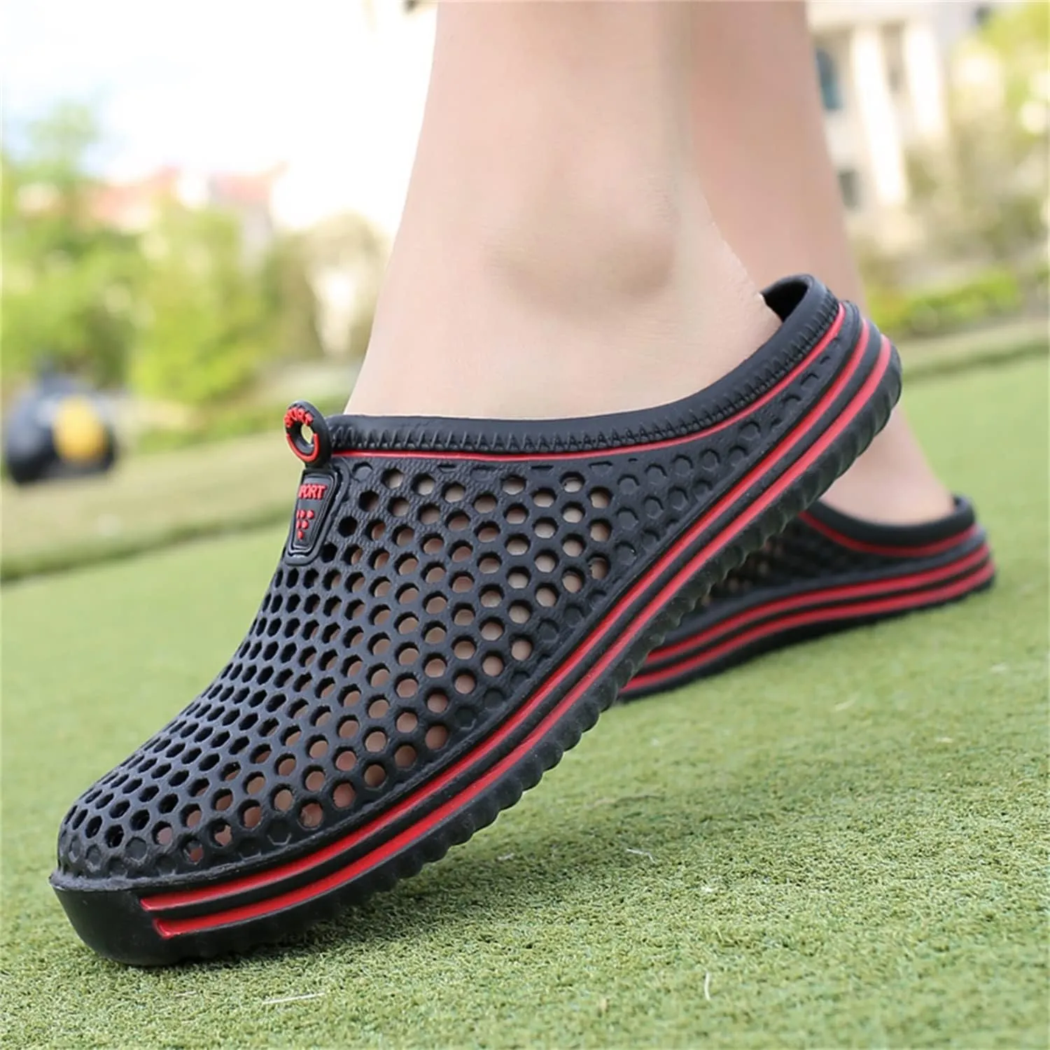 MDPCX Women's Garden Clogs Breathable Shoes Bathing Shoes Beach Shoes Water Shoes Footwear Slippers Walking Shoes Home Travel Shoes