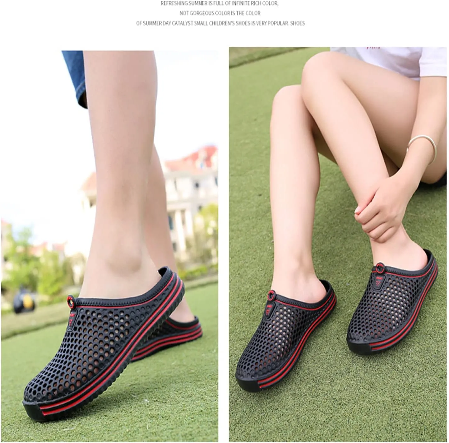 MDPCX Women's Garden Clogs Breathable Shoes Bathing Shoes Beach Shoes Water Shoes Footwear Slippers Walking Shoes Home Travel Shoes
