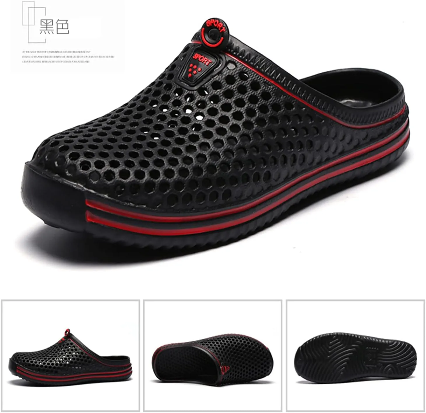 MDPCX Women's Garden Clogs Breathable Shoes Bathing Shoes Beach Shoes Water Shoes Footwear Slippers Walking Shoes Home Travel Shoes