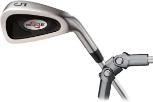 Medicus DualHinge 5 Iron Golf Training Club w/ 9 Breaking Points. Mens Standard Length.