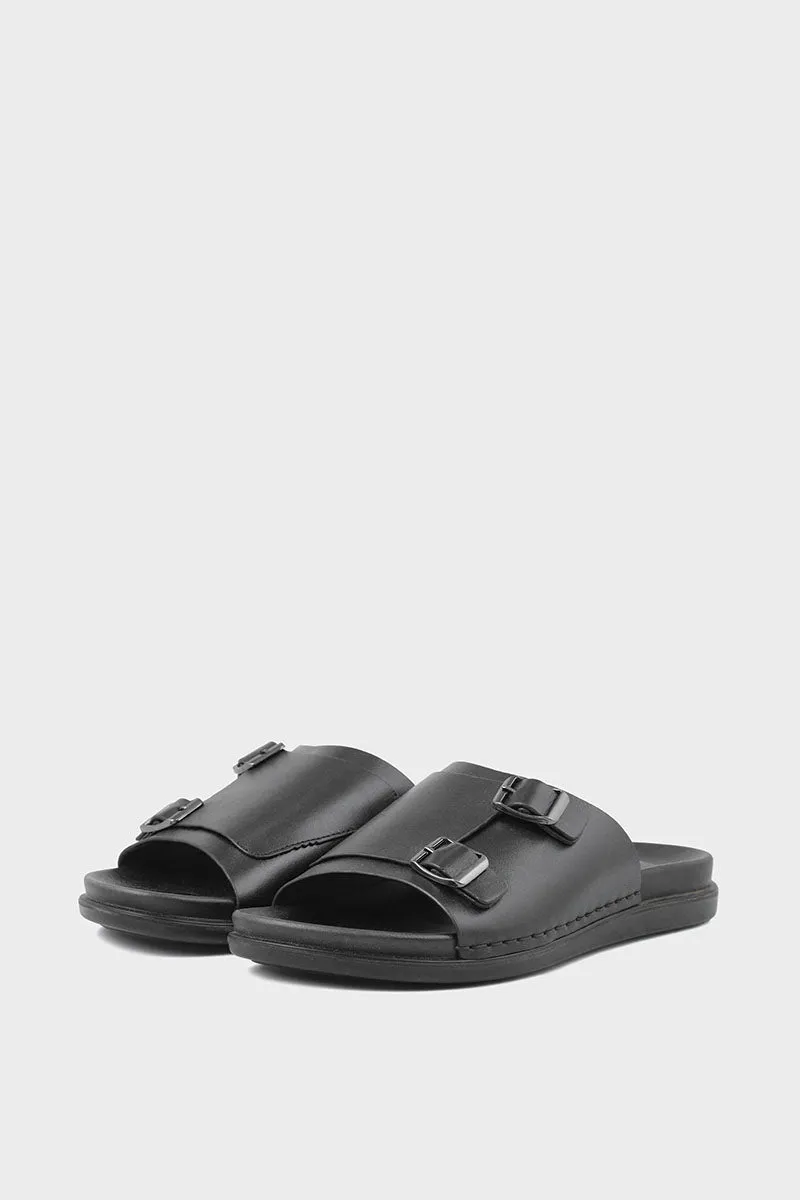 Men Casual Slipper MO3003-Black