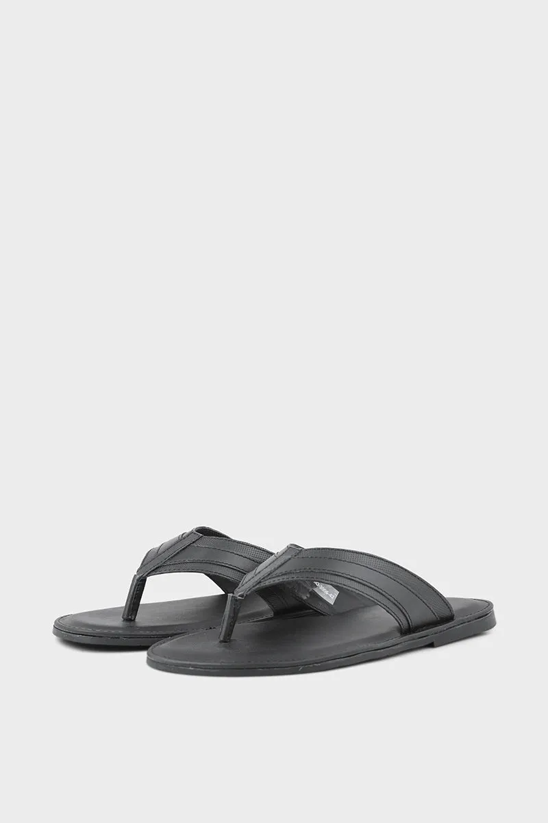 Men Casual Slipper MO3006-Black