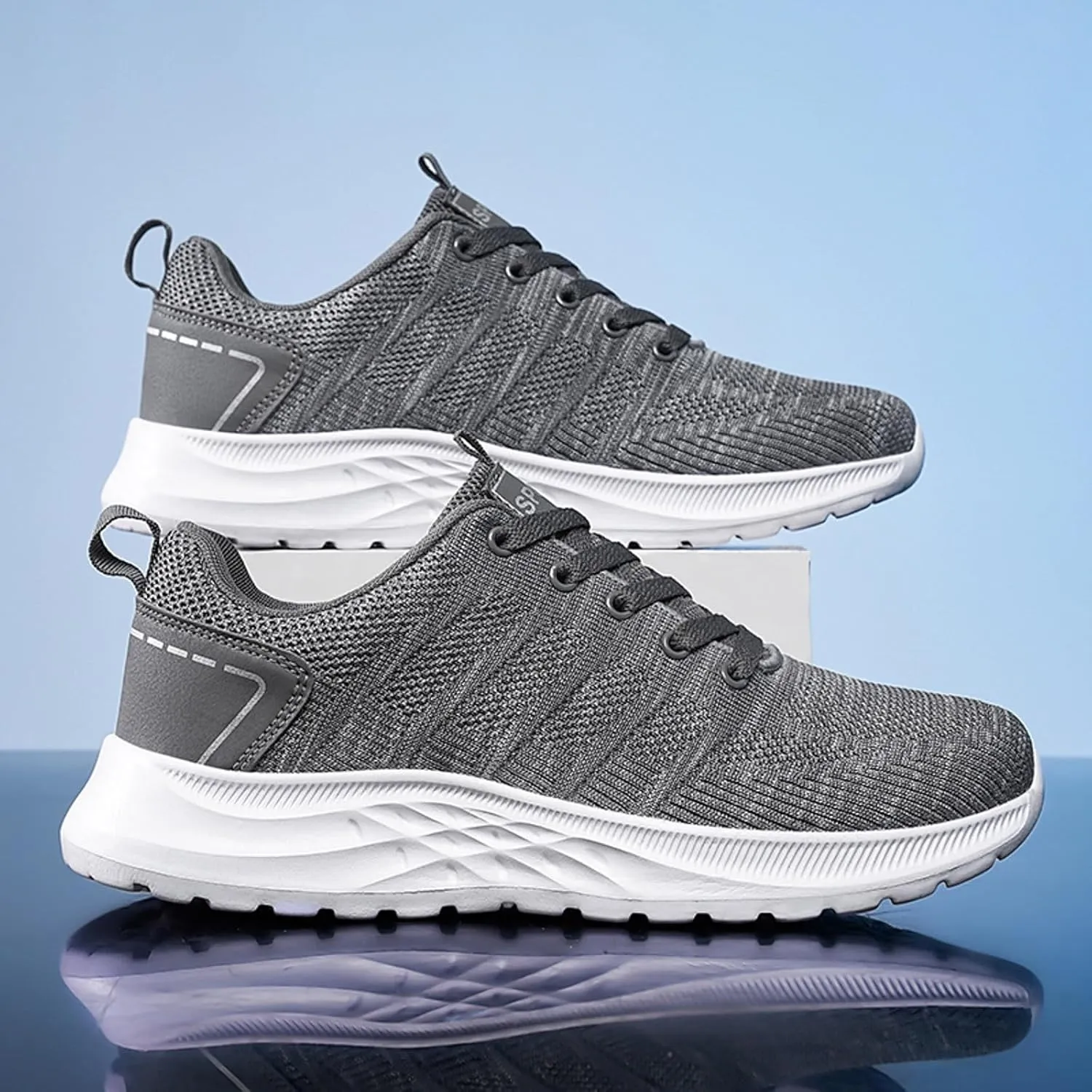 Men's Arch Support Workout Shoes Recovery Air Athletic Running Tennis Shoe Fashion Lightweight Sneakers for Men