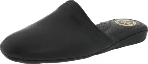 Men's Aristocrat Scuff Slipper,Black,11 M