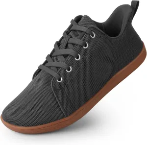 Men's Barefoot Shoes Minimalist Slip on Cross-Trainer Shoes Wide Toe Walking Shoes Zero Drop Sole Trail Running Sneakers Gym Workout Casual