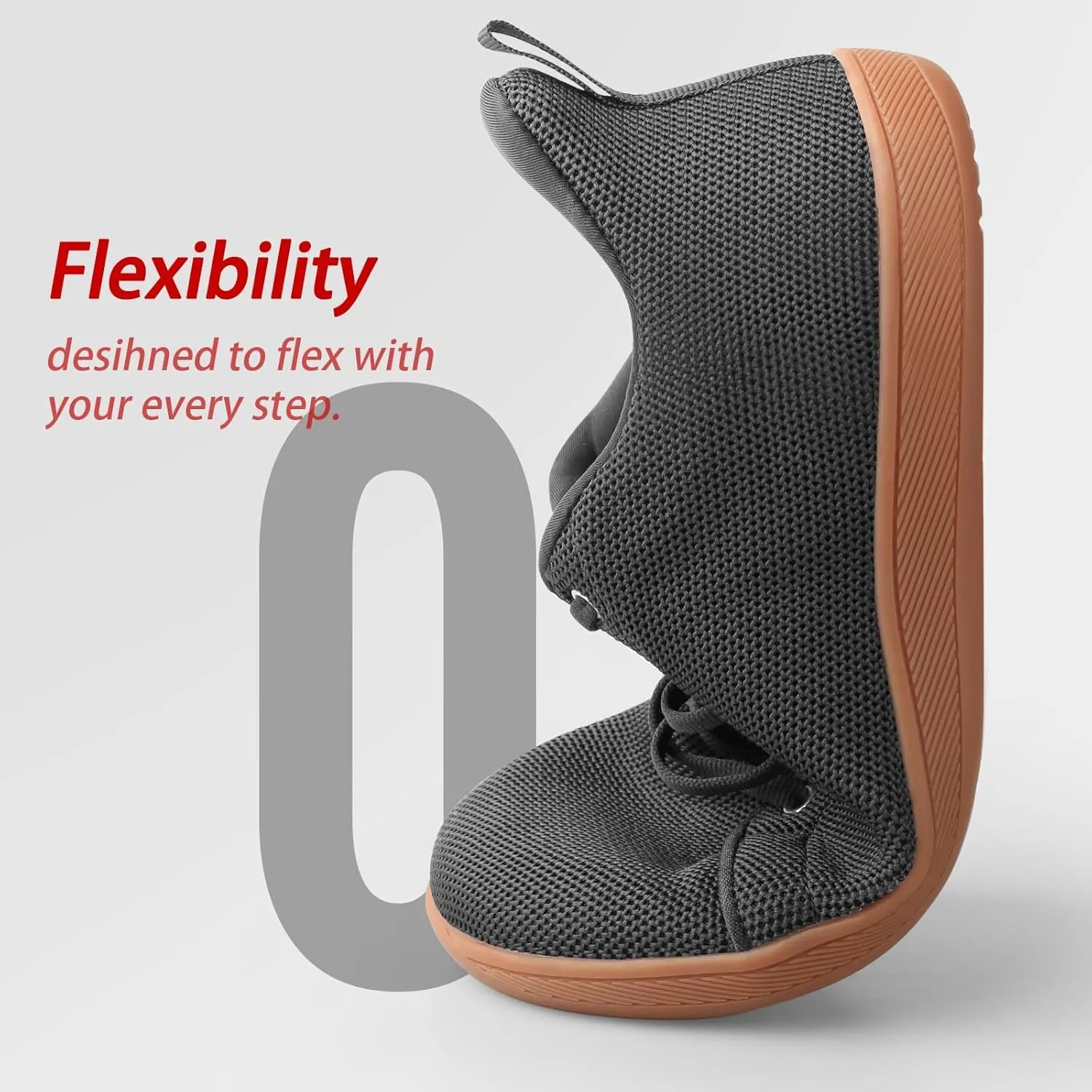 Men's Barefoot Shoes Minimalist Slip on Cross-Trainer Shoes Wide Toe Walking Shoes Zero Drop Sole Trail Running Sneakers Gym Workout Casual