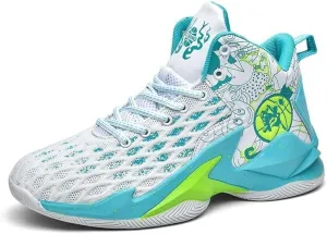 Men's Basketball Shoes with Breathable Lightweight Non Slip Mesh for Outdoor Training
