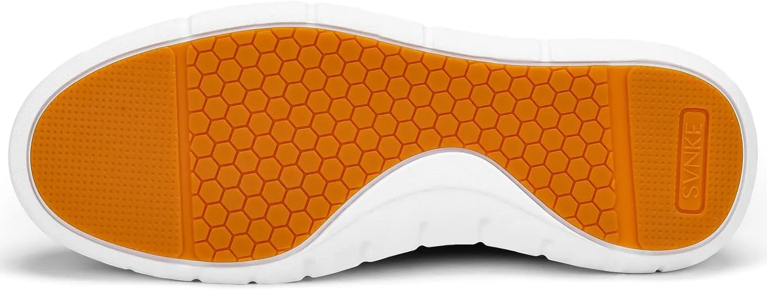 Men's Casual Dress Oxfords Shoes Breathable Knit Leisure Fashion Sneakers Lightweight Comfortable Walking Shoes