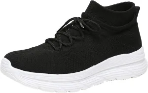 Men's Casual Dress Oxfords Shoes Breathable Knit Running Shoes for Women Walking Casual Shoes Trendy Men's Fashion Sneakers Steel Toe Tennis Shoe Cross Trainer Shoe