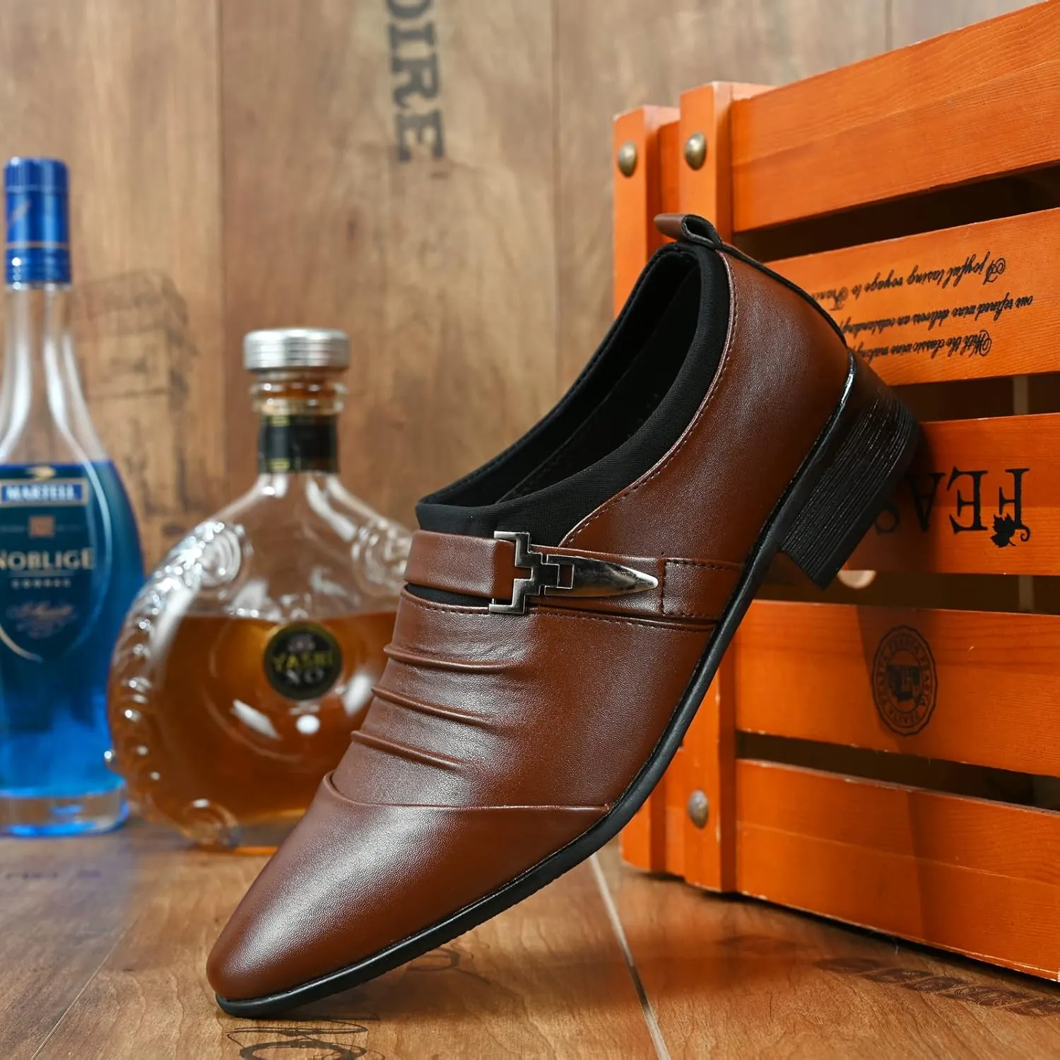 Men's Classic Oxford Shoes Dress Breathable Leather Shoes