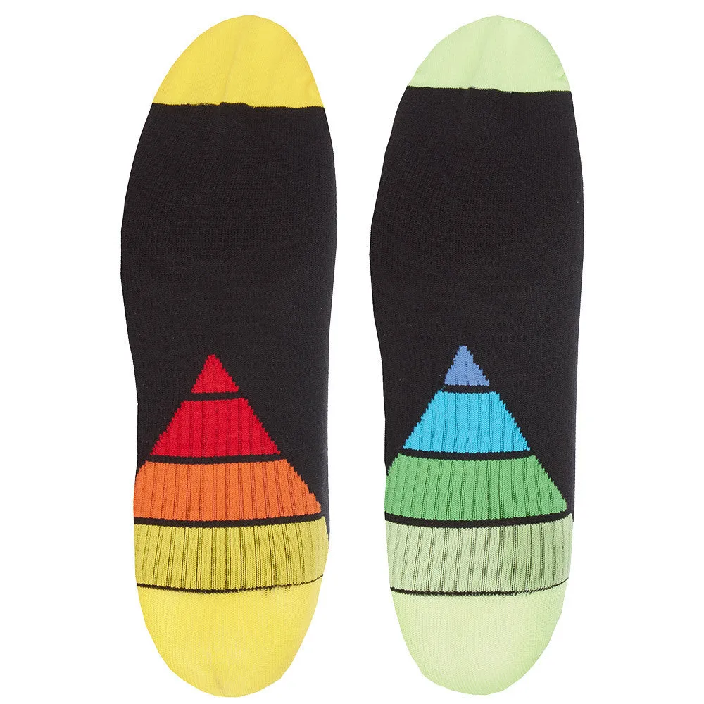 Mens Compression Sport Trainer Liner Sock 2 Pairs Sets