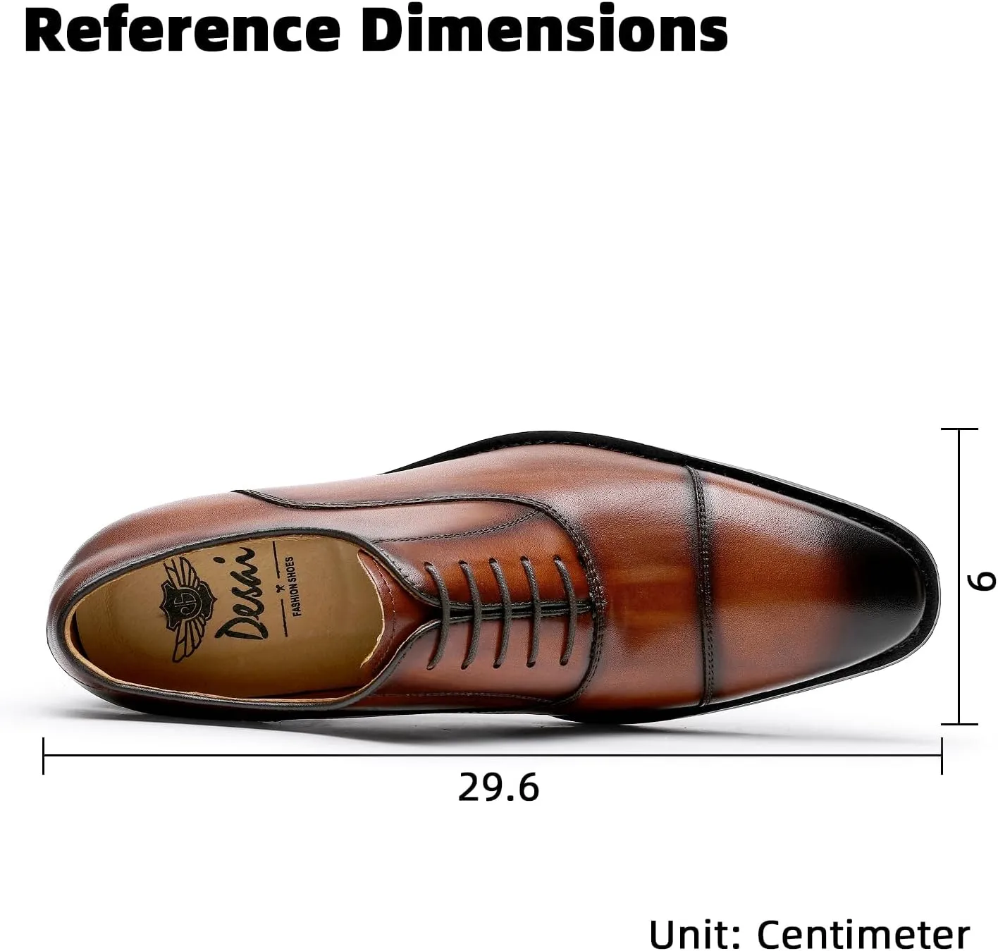 Men’s Dress Shoes Oxford lace up Formal Leather Shoes for Men