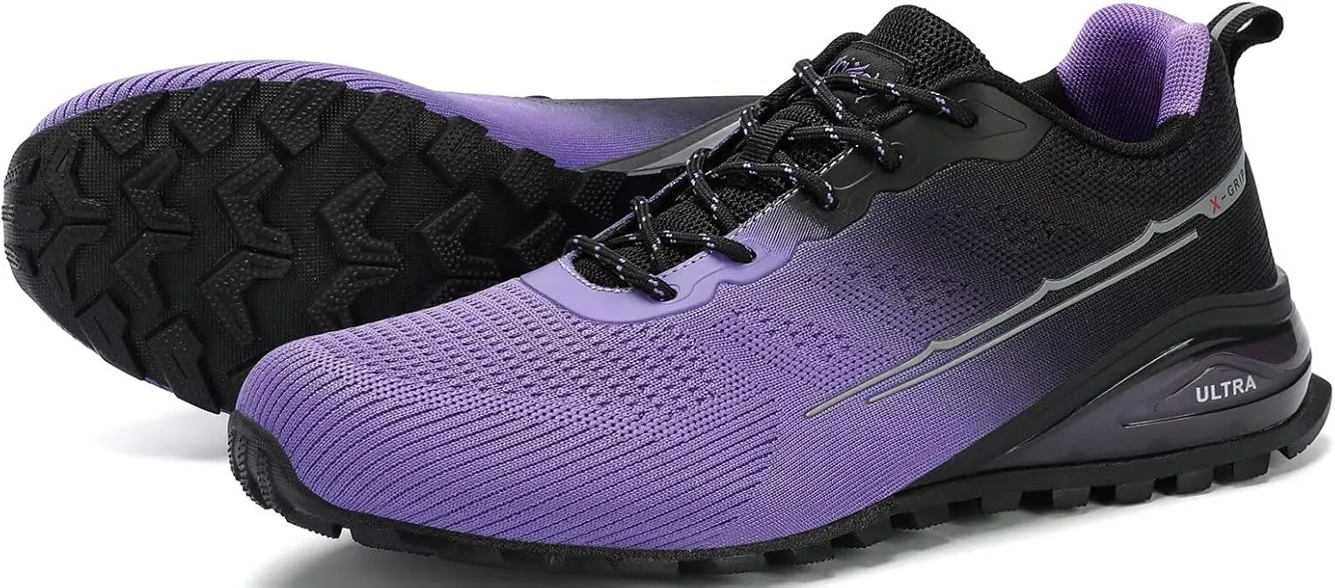 Men's Fashion Sneakers Lightweight Breathable Walking Shoes Tennis Cross Training Shoe Non Slip Trail Running Shoes