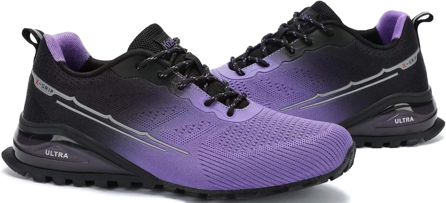 Men's Fashion Sneakers Lightweight Breathable Walking Shoes Tennis Cross Training Shoe Non Slip Trail Running Shoes