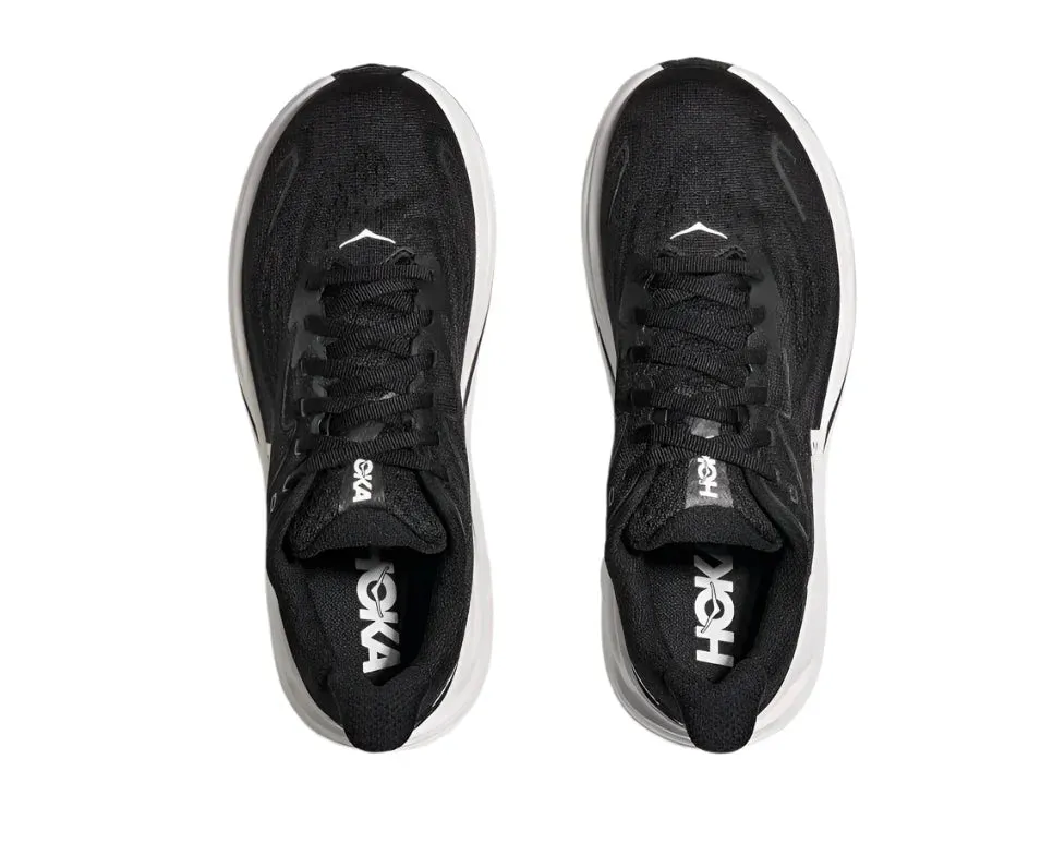 MEN'S HOKA CLIFTON 10 | BLACK / WHITE