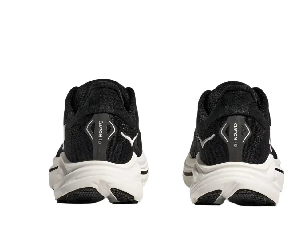 MEN'S HOKA CLIFTON 10 | BLACK / WHITE