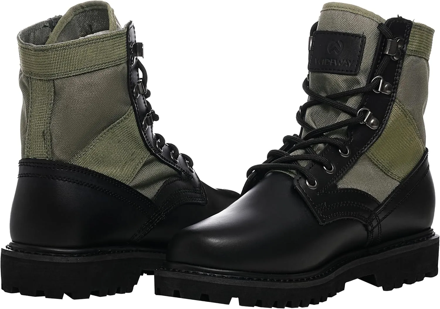 Men's Military Jungle Combat Boots 8 Inch Lightweight Motorcycle Tactical Boot Police Army Botas