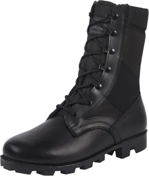 Men's Military Jungle Combat Boots 8 Inch Lightweight Motorcycle Tactical Boot Police Army Botas