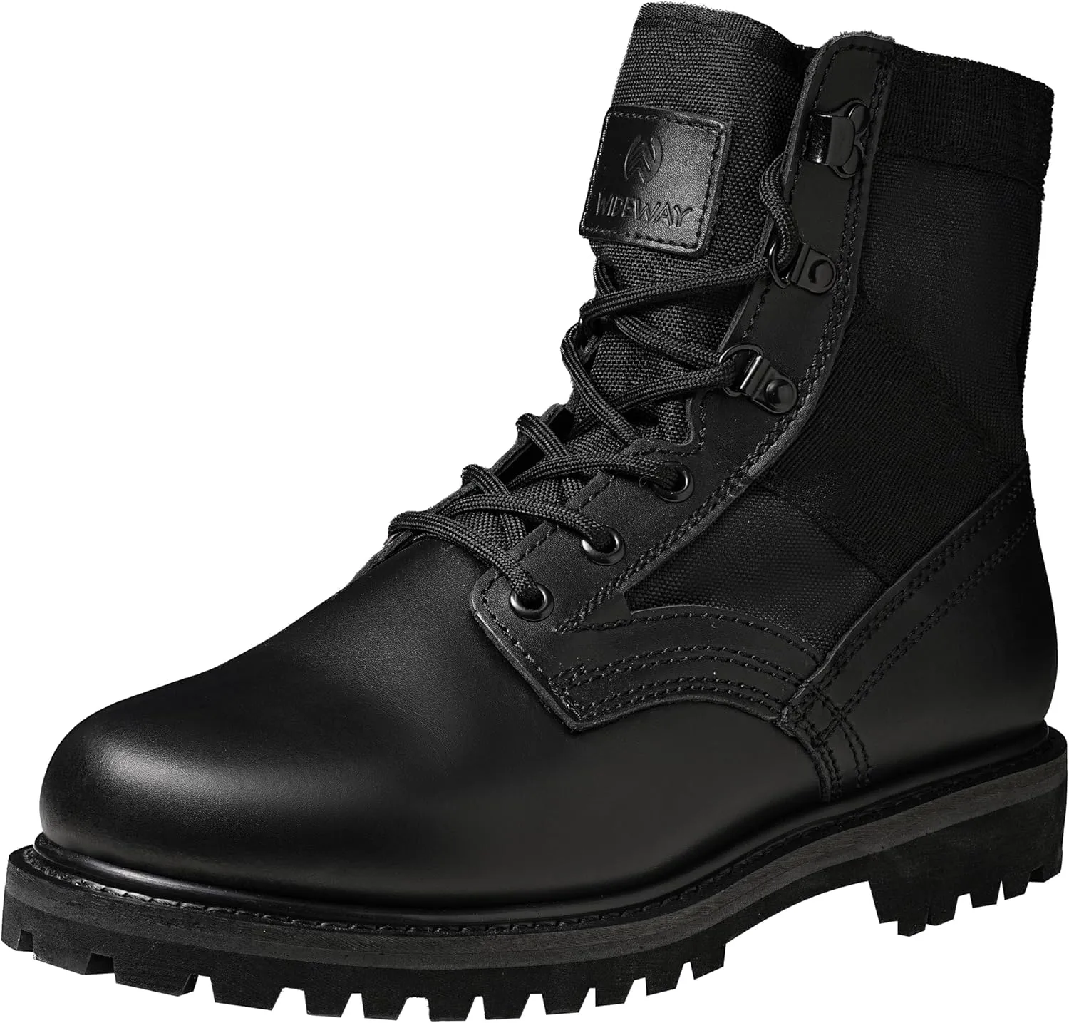 Men's Military Jungle Combat Boots 8 Inch Lightweight Motorcycle Tactical Boot Police Army Botas