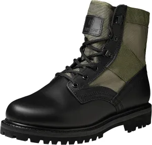 Men's Military Jungle Combat Boots 8 Inch Lightweight Motorcycle Tactical Boot Police Army Botas