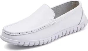 Men's Nurse Shoes Soft Sole Breathable, Non Slip, Comfortable Care Shoes Thick Sole Leisure Hospital Medical Work Shoes Restaurant White Service Shoes
