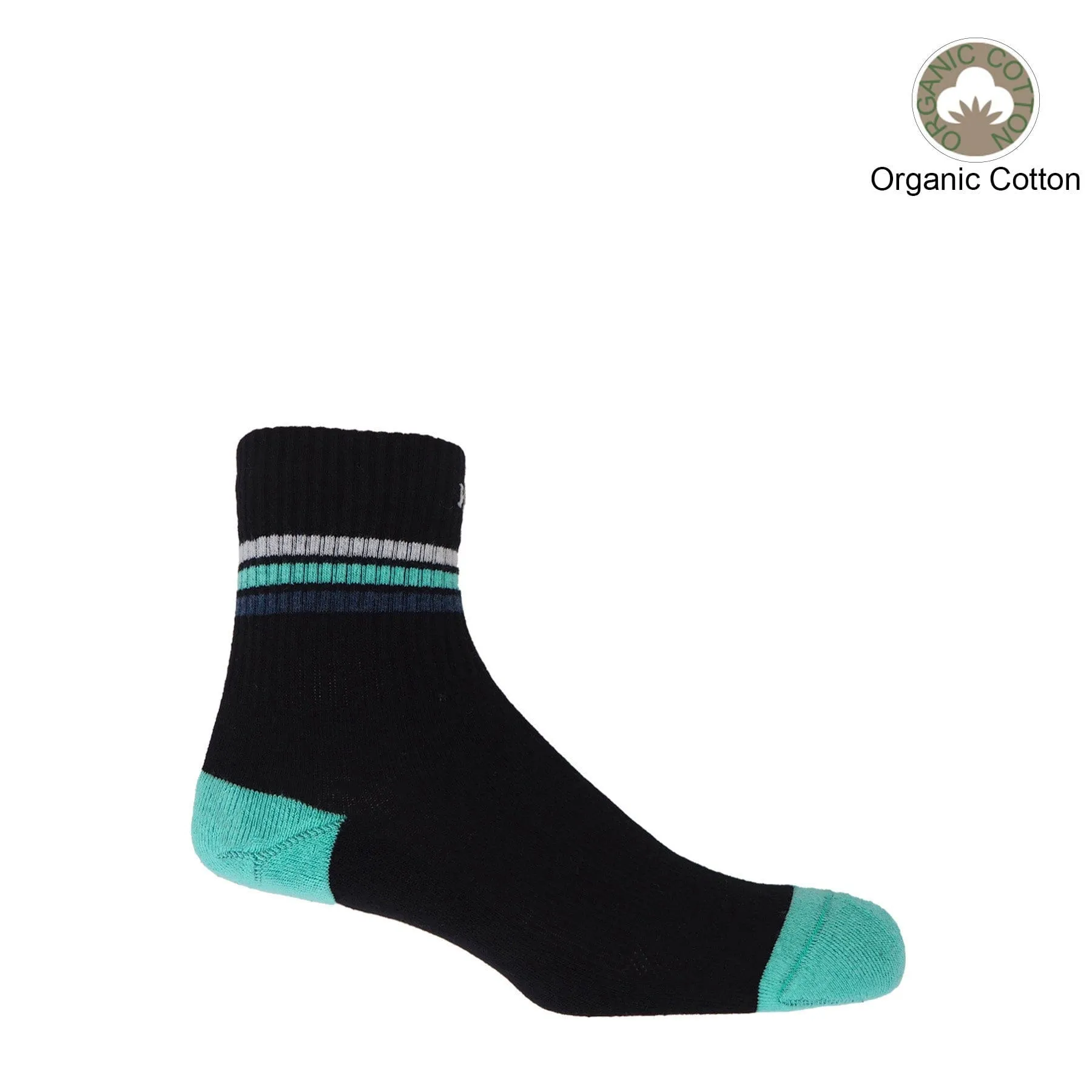 Men’s Organic Cotton Sports Sock Bundle | Navy Multi